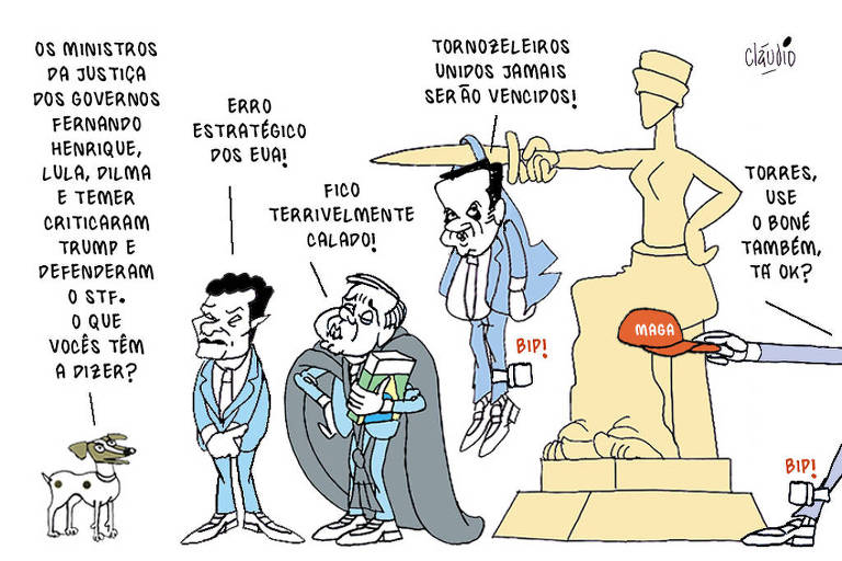 Moro, Mendonça, Torres e ataques ao STF