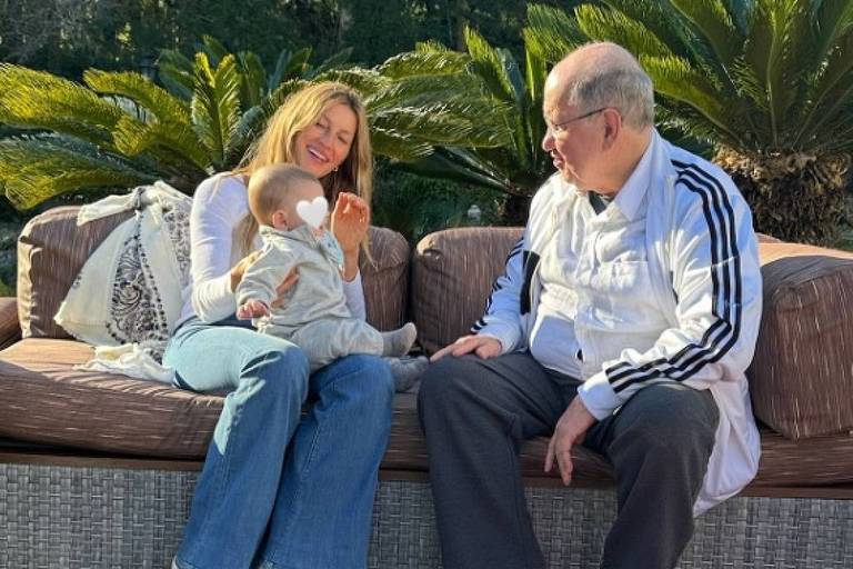 Em férias no Sul, Gisele Bündchen publica raras fotos do filho
