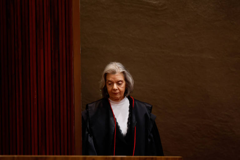 A ministra Cármen Lúcia, presidente do TSE