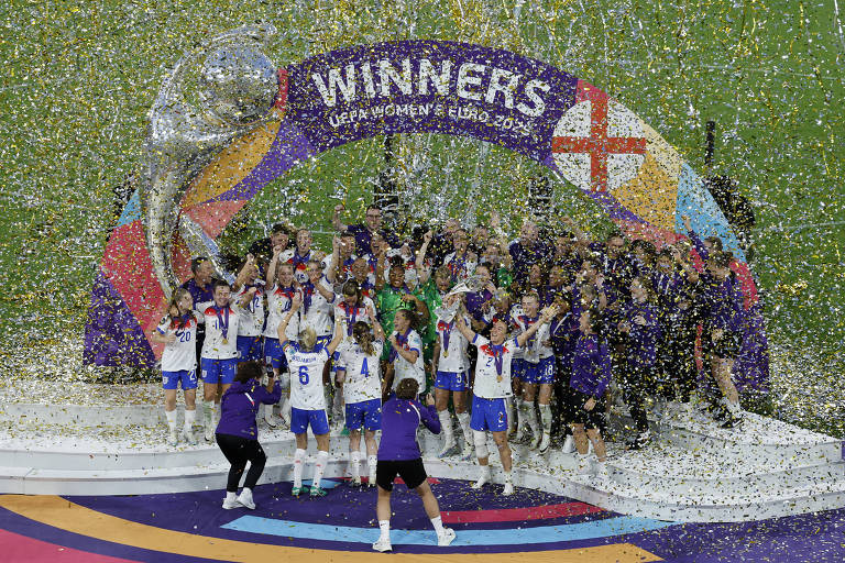 Inglaterra barra sonho da Espanha e conquista bicampeonato na Euro