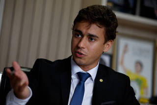 NIKOLAS FERREIRA FALA À FOLHA