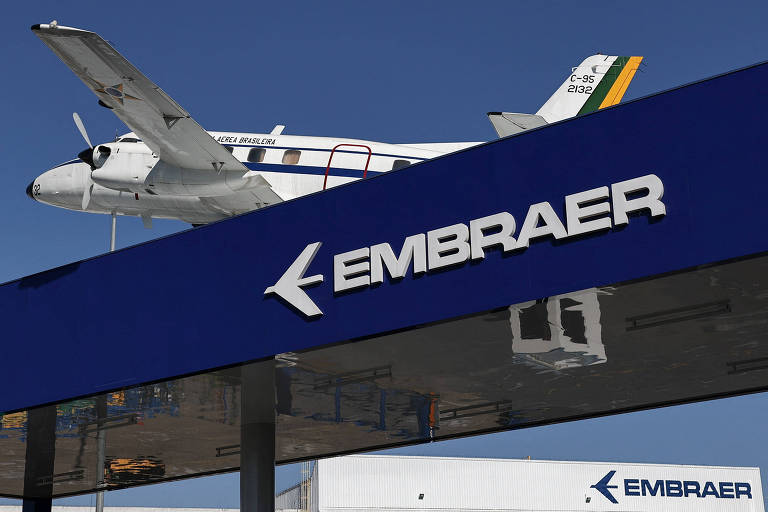 Embraer tem prejuízo de R$ 53,4 mi no segundo trimestre e calcula impacto de tarifaço
