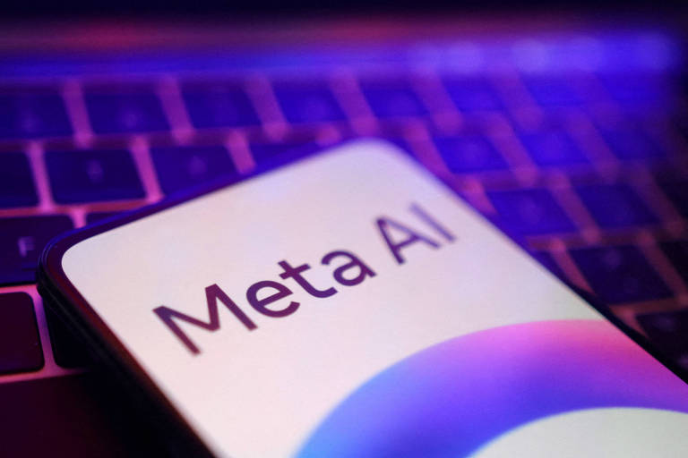 Funcionários da Meta em escritório, representando a área de inteligência artificial.