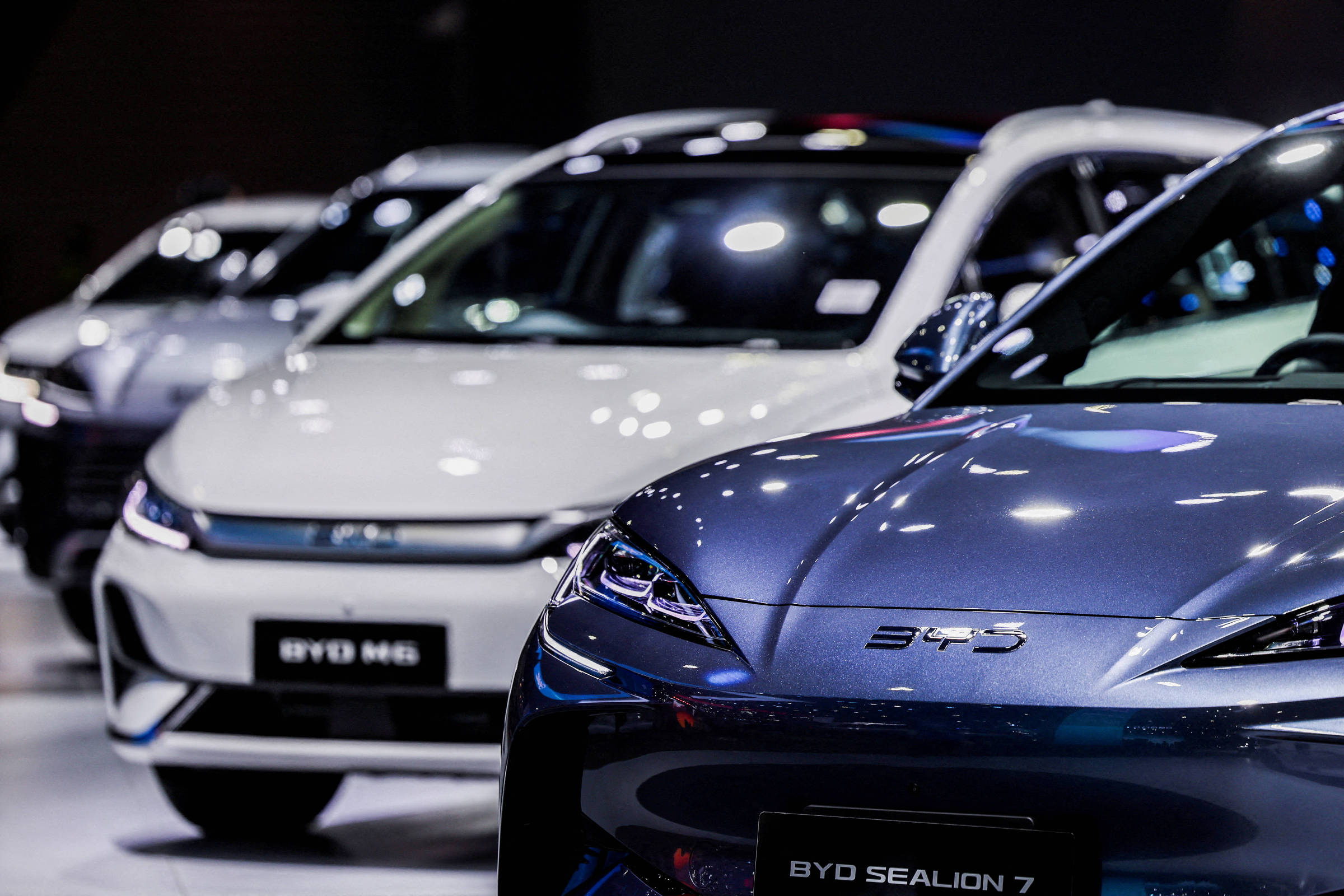 Produção da BYD em julho cai pela primeira vez em 17 meses