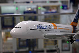 FILE PHOTO: The Airbus Jean-Luc Lagardere site near Toulouse