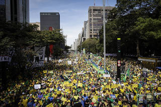 ATO BOLSONARISTA NA PAULISTA