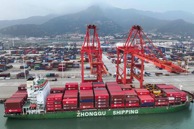 Exportações da China sobem 7,2% com compradores se antecipando a tarifas dos EUA
