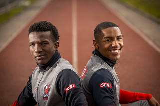 Erik Cardoso e Felipe Bardi, recordistas dos 100m classificados ao Mundial