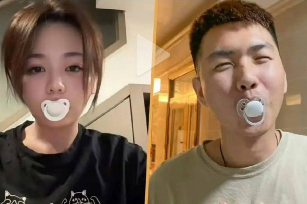 Chupeta para adultos, nova tendência na China e nos EUA, não resolve ansiedade e pode indicar infantilização