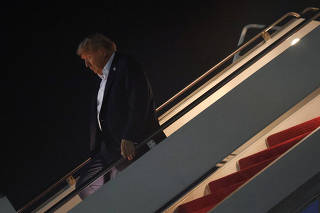 Trump returns to Washington after Putin meeting in Alaska