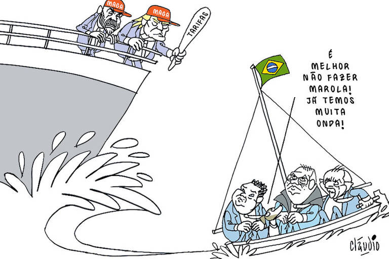 O ministro Flávio Dino faz marola