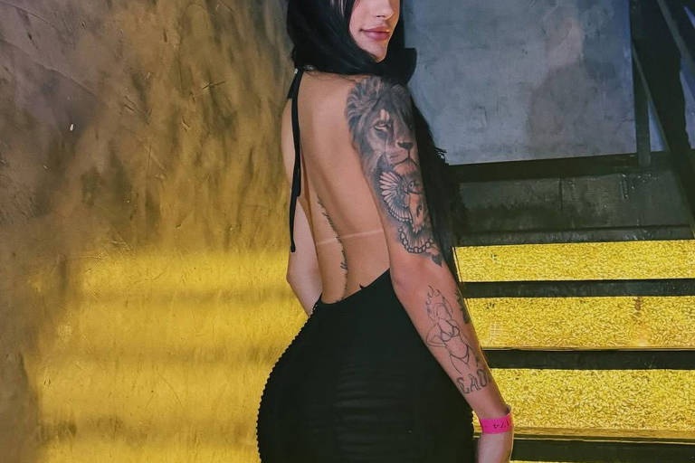 Afbeeldingen van influencer Bia Miranda