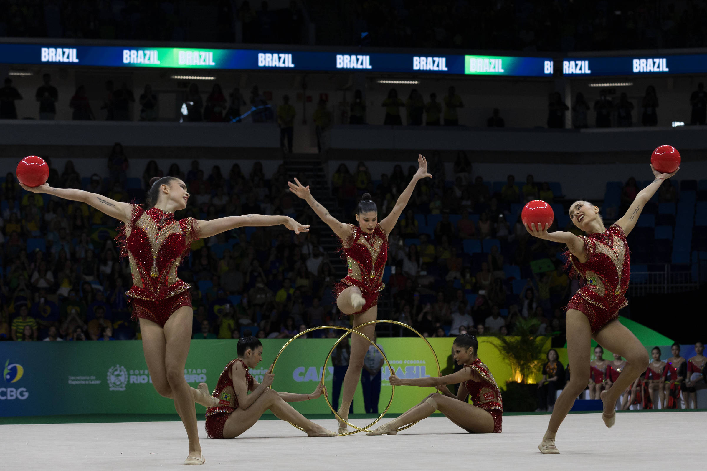 Brasil vence mais uma prata no Mundial de Ginástica Rítmica