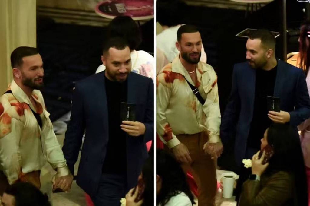 Gil do Vigor e Diego Hypolito aparecem de mãos dadas e fãs apontam romance