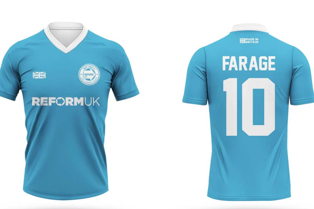 A camisa de futebol da discórdia na Inglaterra