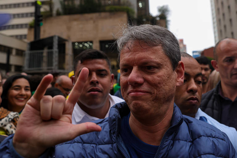Gilberto Kassab em evento do PSD