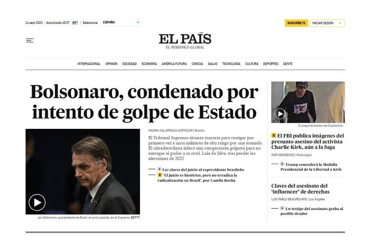 175762245868c330ba864ef_1757622458_3x2_md Jornais e sites pelo mundo repercutem condenação de Jair Bolsonaro; veja
