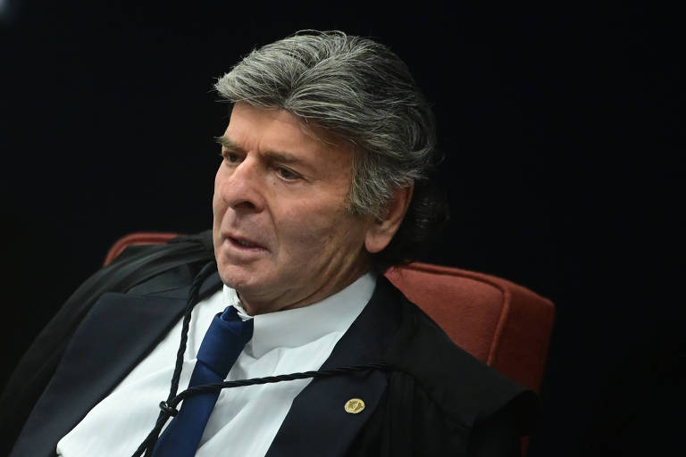 Alexandre de Moraes, ministro do STF, durante sessão.