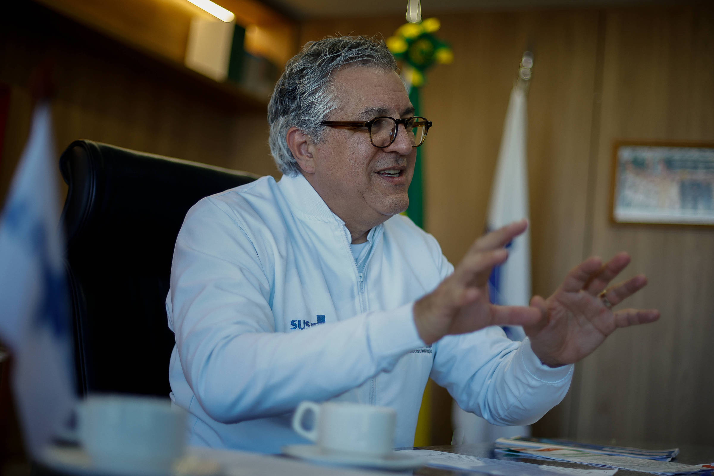 Padilha diz estar construindo SUS pós-pandêmico com foco em fila de espera