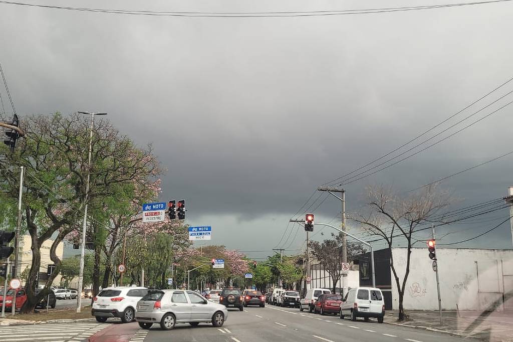 Inmet emite alerta laranja para tempestades e ventos intensos nesta terça (14) em SP