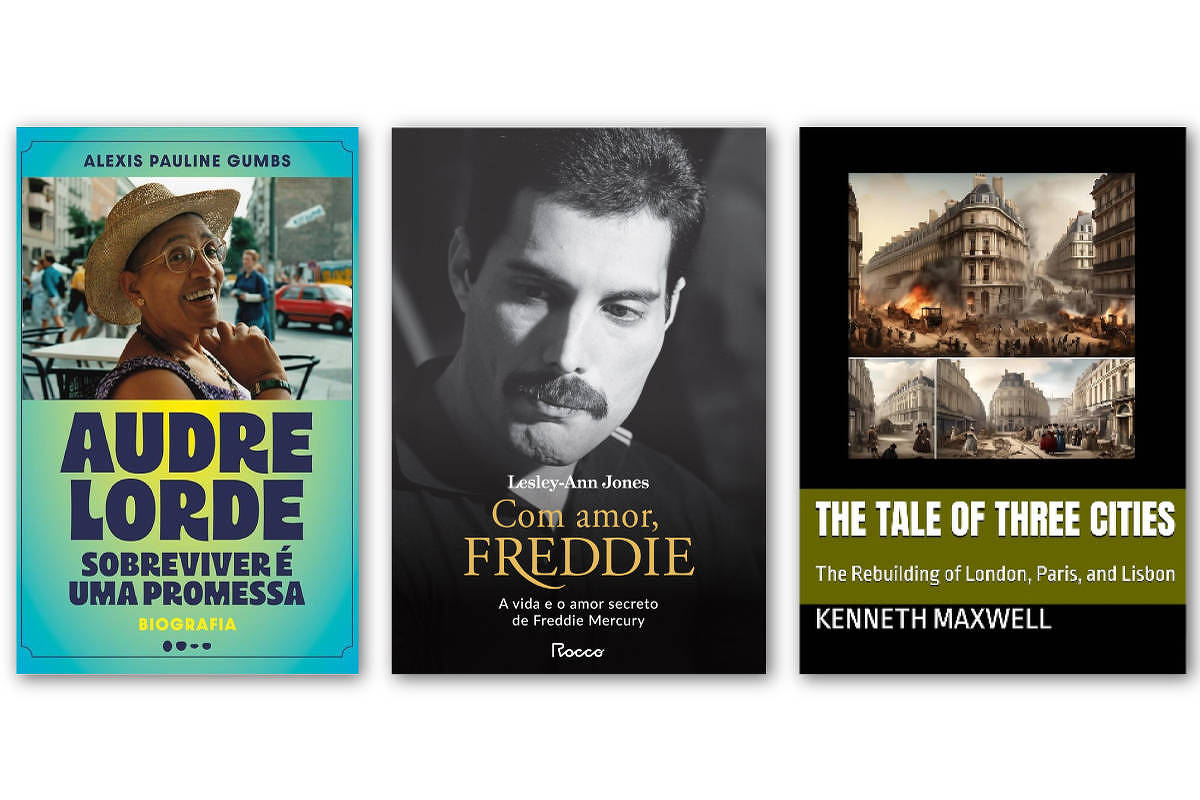Conheça novas biografias de Audre Lorde e Freddie Mercury e outros lançamentos literários