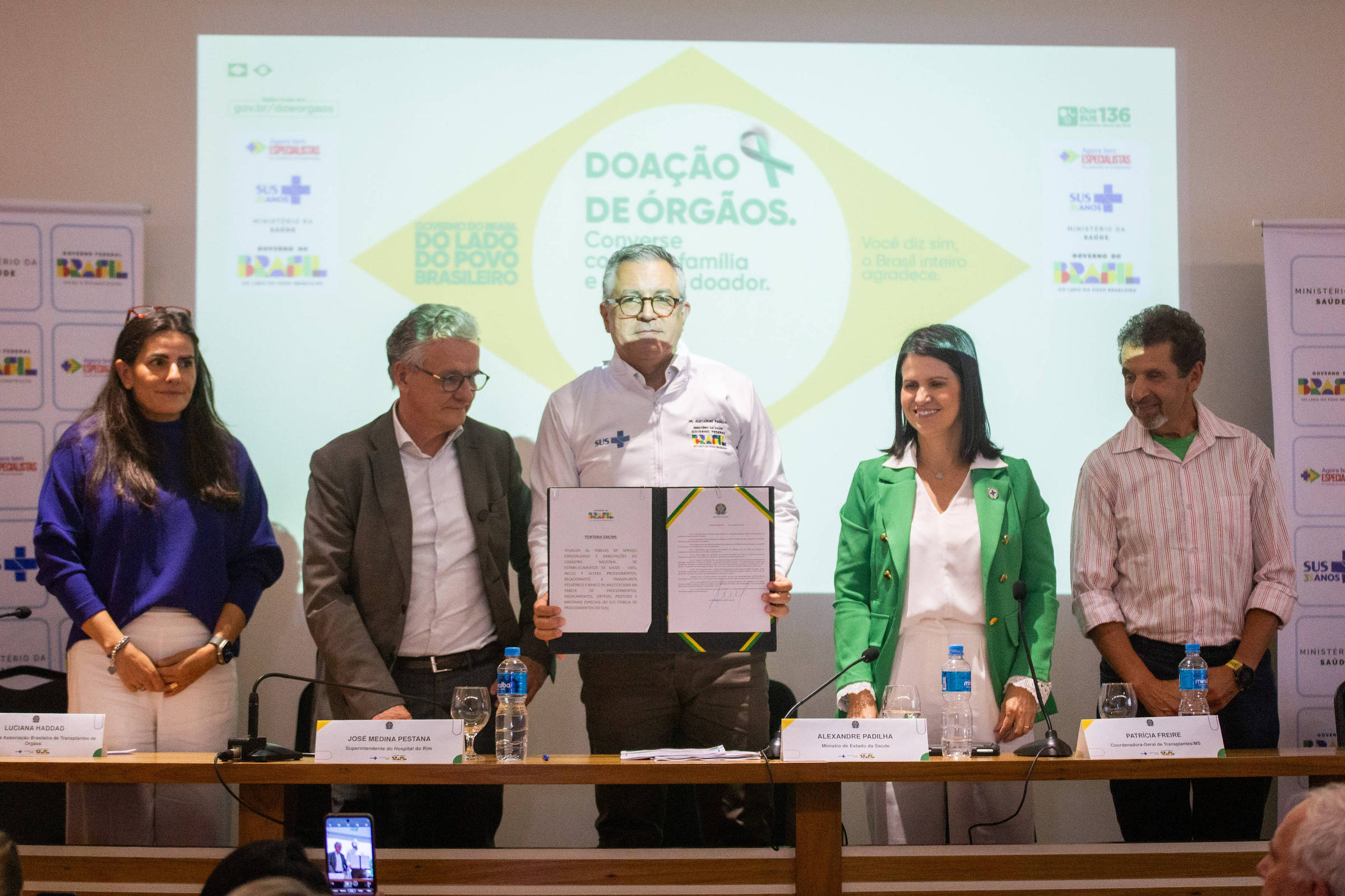 Saúde terá R$ 7,4 milhões ao ano para reverter recusa familiar na doação de órgãos