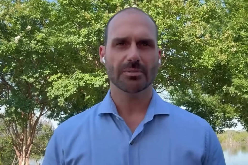 Eduardo Bolsonaro deve se tornar réu no STF ignorando processo e julgado à revelia