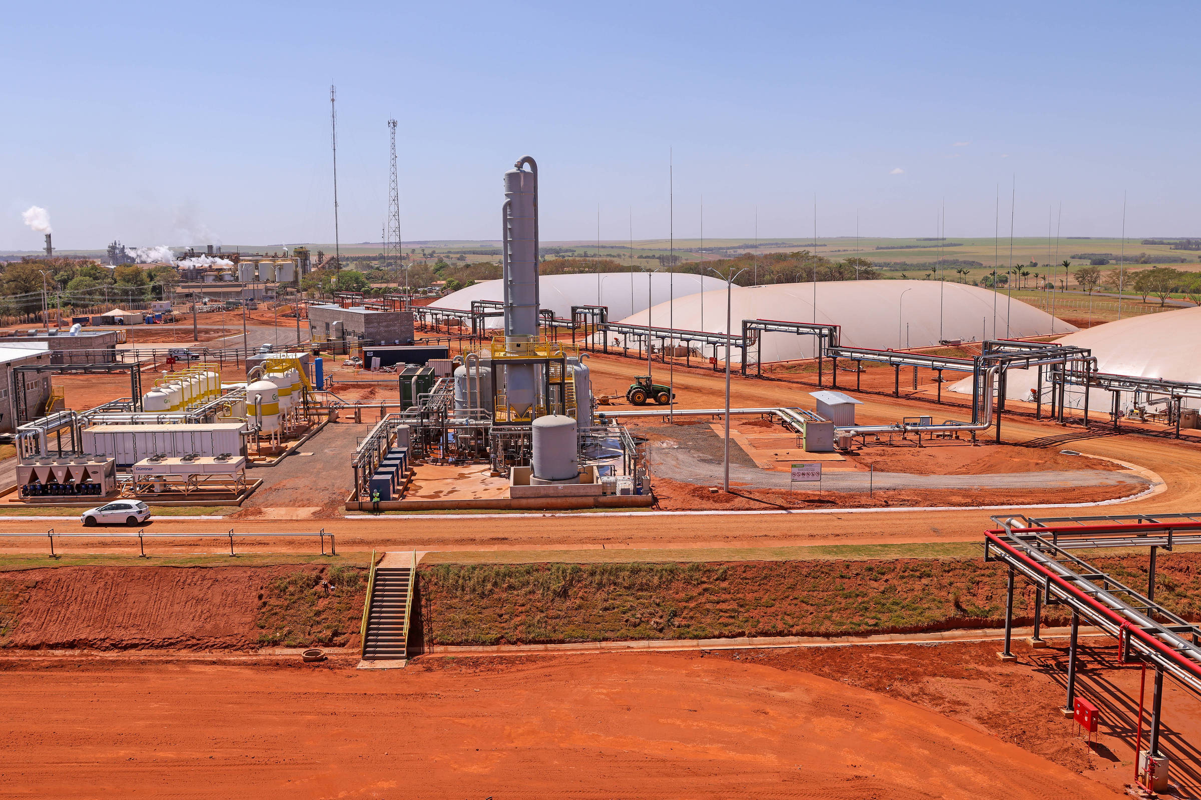 Usina paulista inaugura planta de biogás com resíduos de cana e esterco de aves