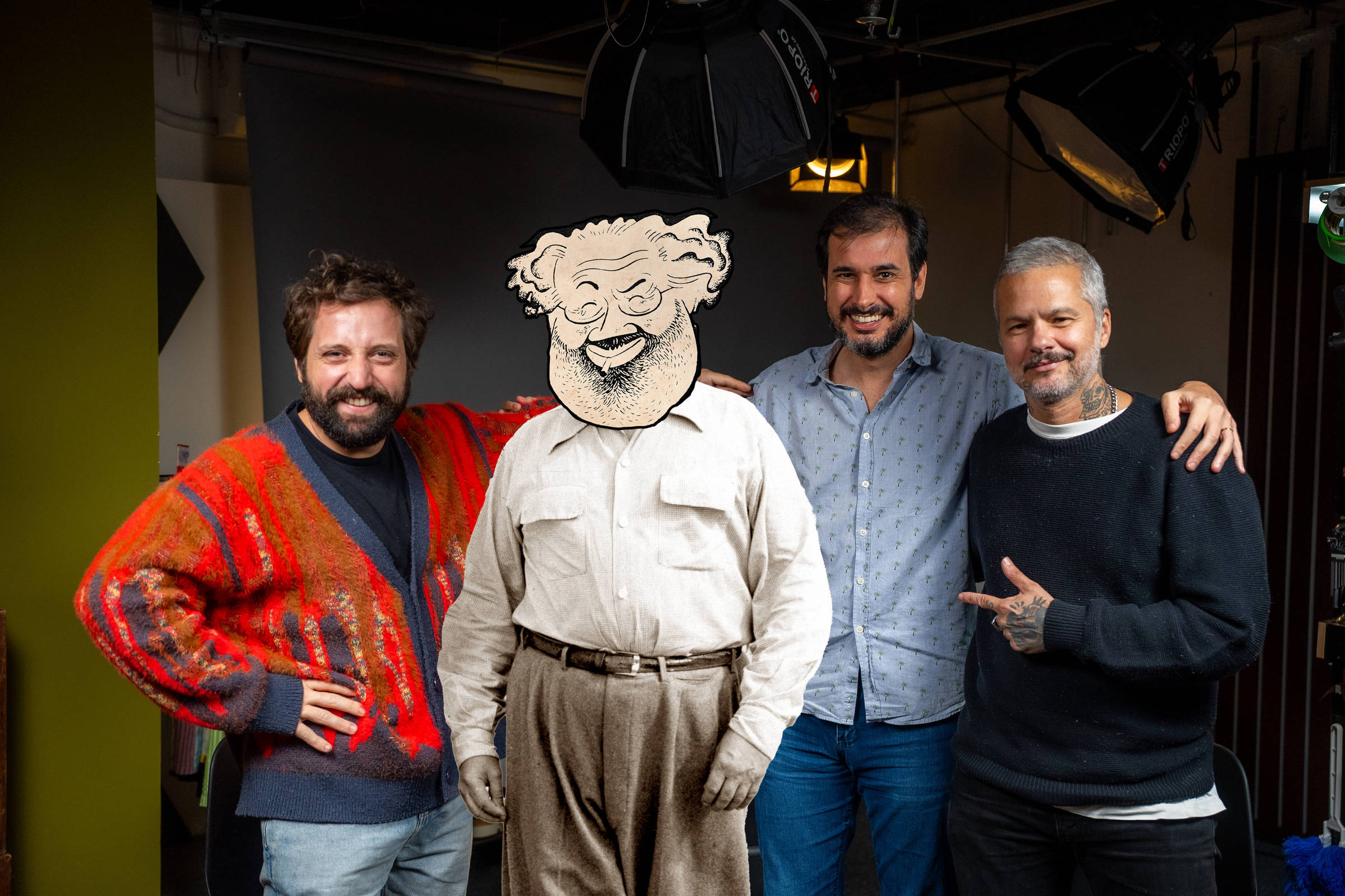 Renato Terra faz humor em filme misto de documentário e comédia sobre a era Vargas