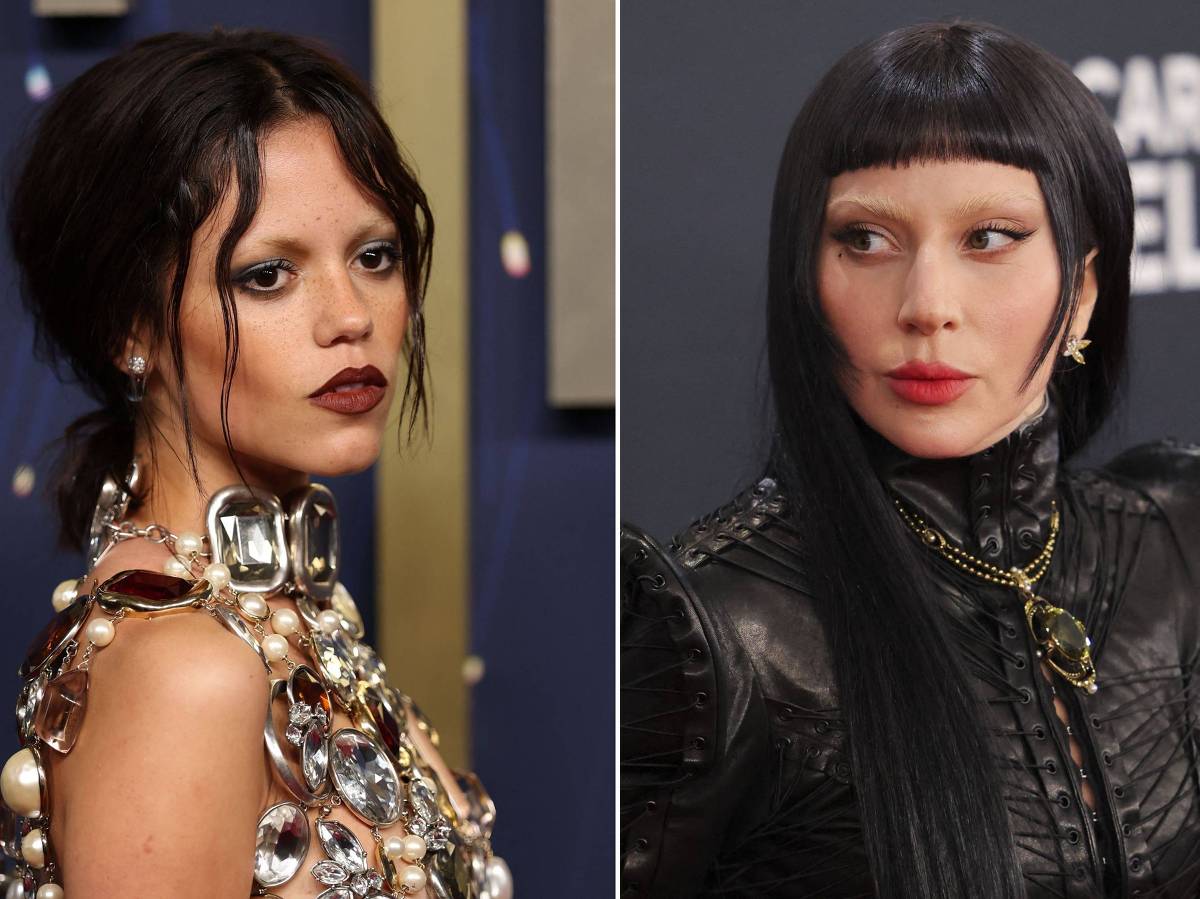 Jenna Ortega e Lady Gaga, dois ícones da moda gótica atual