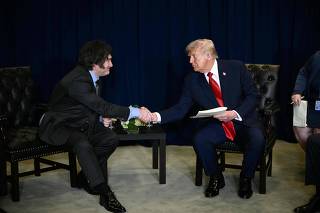 US President Donald Trump holds bilateral meeting on the sidelines of UNGA