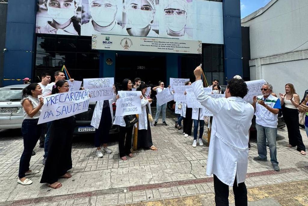 Médicos em Belém têm salários atrasados e MPF acende alerta sobre rede de saúde às vésperas da COP30