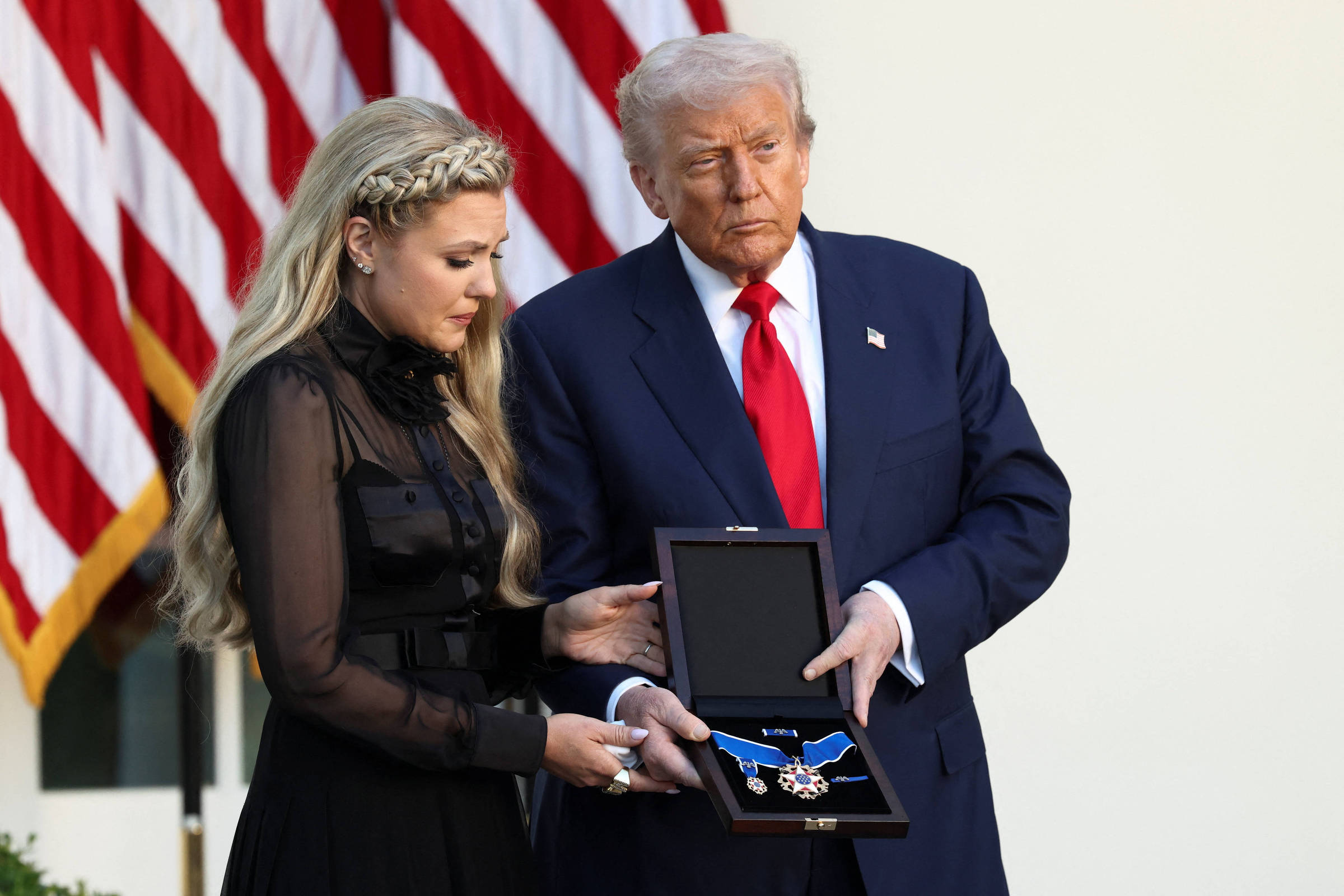 Trump concede mais alta honraria dos Estados Unidos a Charlie Kirk