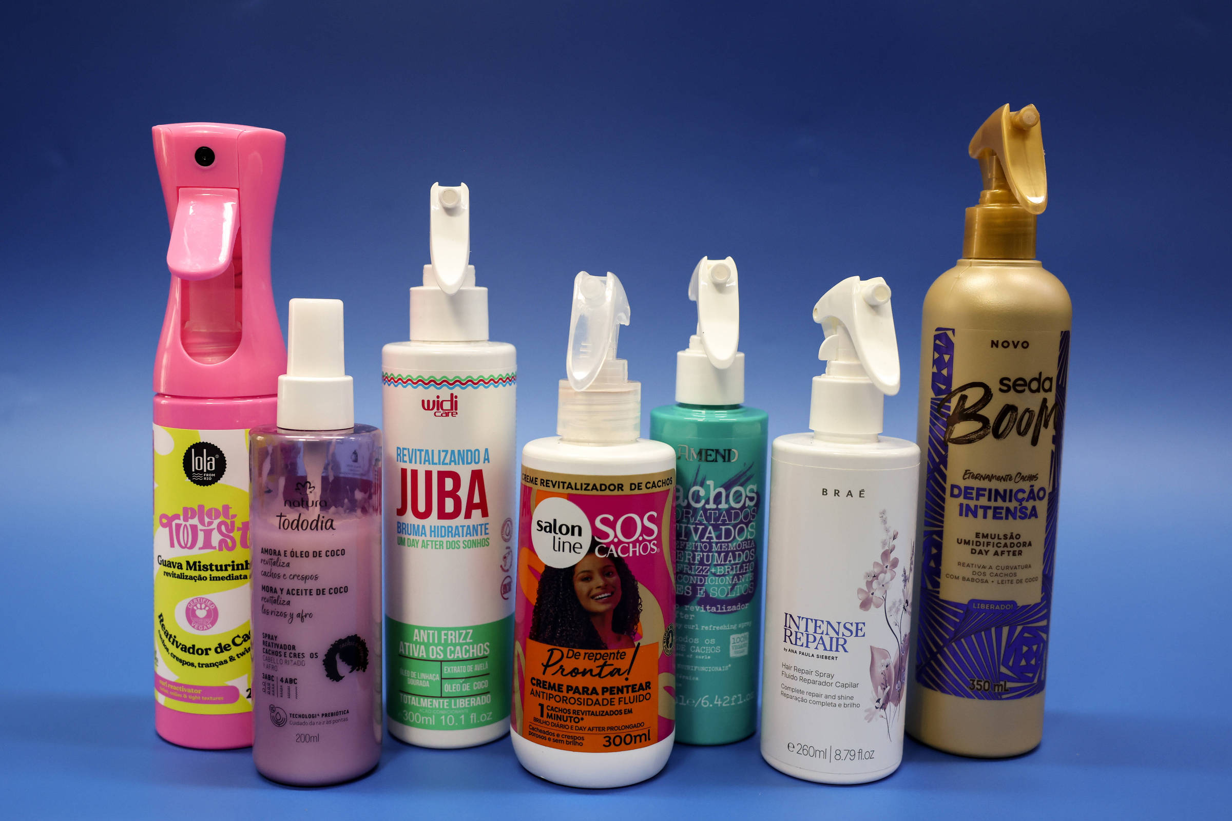 Folha testa reativadores de cachos e sprays de 'day after'