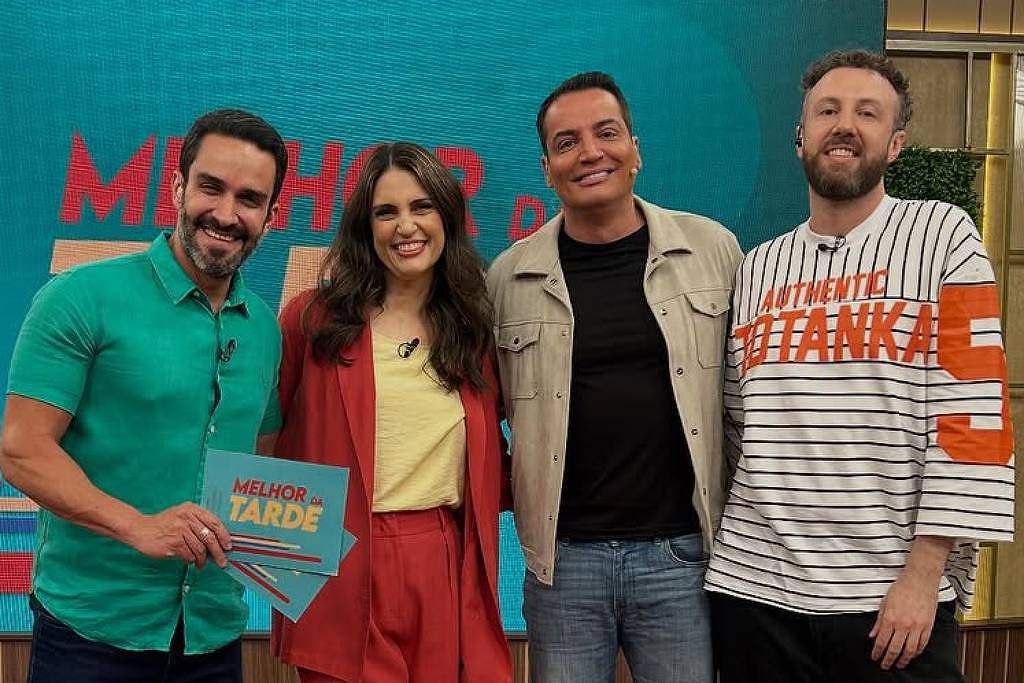 Apresentadores da Band dão o troco ao vivo e criticam 'MasterChef da Globo'