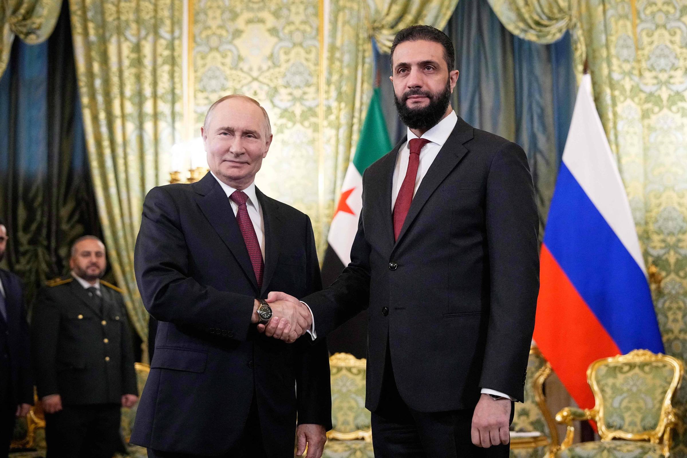 Putin recebe líder da Síria, que promete manter bases russas
