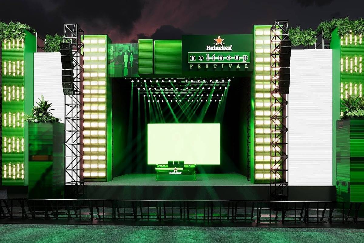 Heineken anuncia festival de música grátis em São Paulo sem divulgar atrações