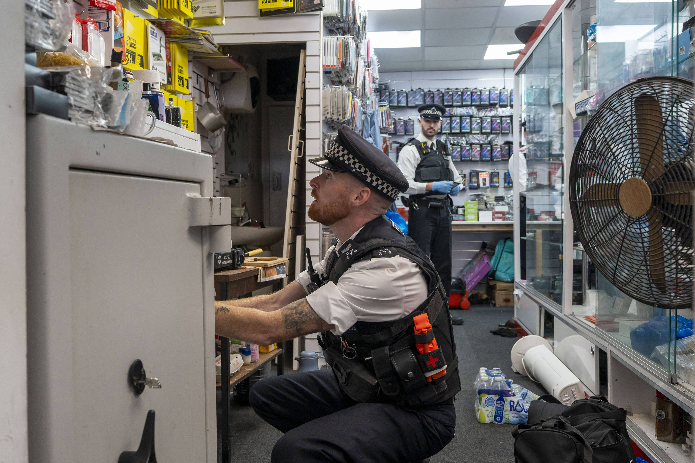 Londres torna-se hub de esquema global de roubo de celulares
