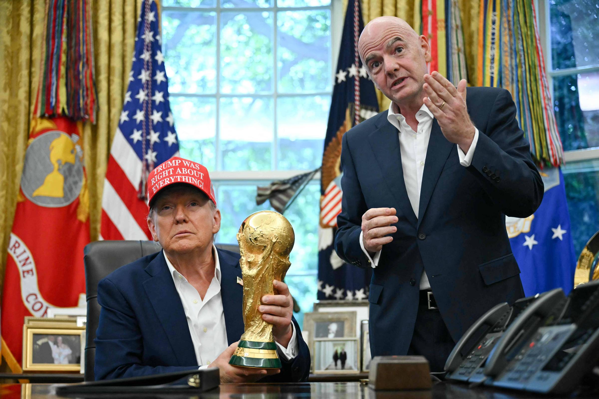 Trump usa Copa em batalha política e ameaça tirar jogos de cidades chefiadas por democratas