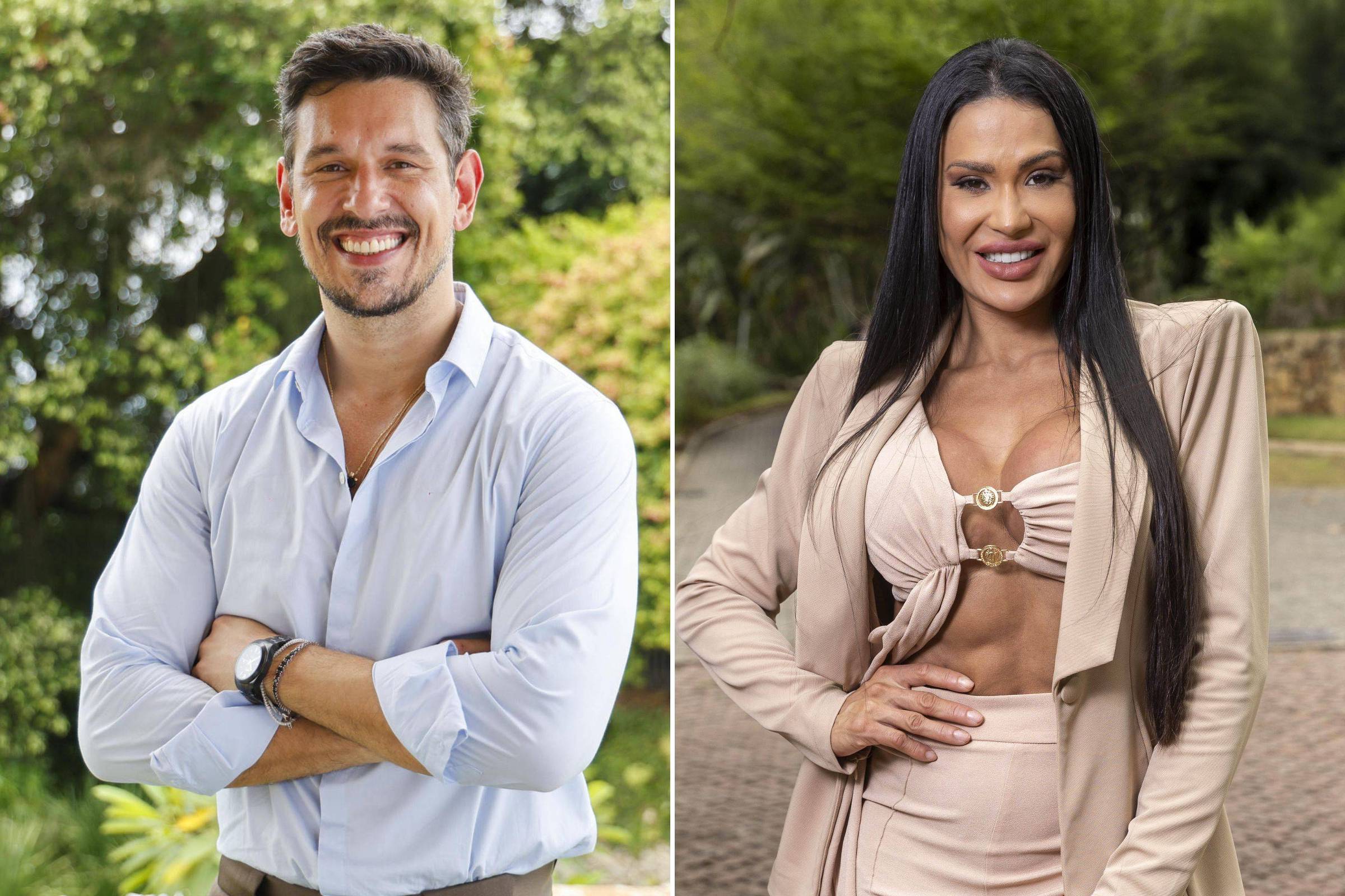 'Acho ela o máximo, mas nunca ficamos', diz João Vicente sobre Gracyanne