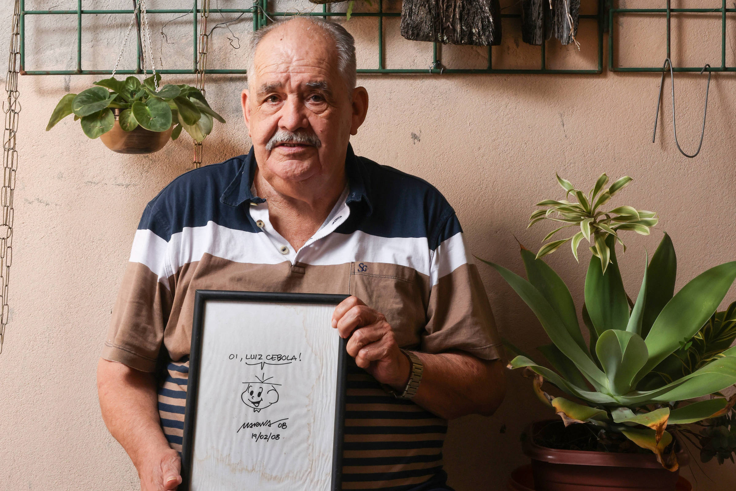 Quem é o Cebolinha da vida real, de 77 anos, que não fala mais errado como nos gibis