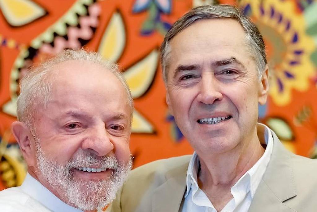 Lula recebe Barroso para jantar de despedida no Alvorada e conversa sobre sucessão no STF