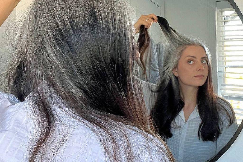 Por que fiquei com cabelos grisalhos aos 14 anos e como reverter isso?