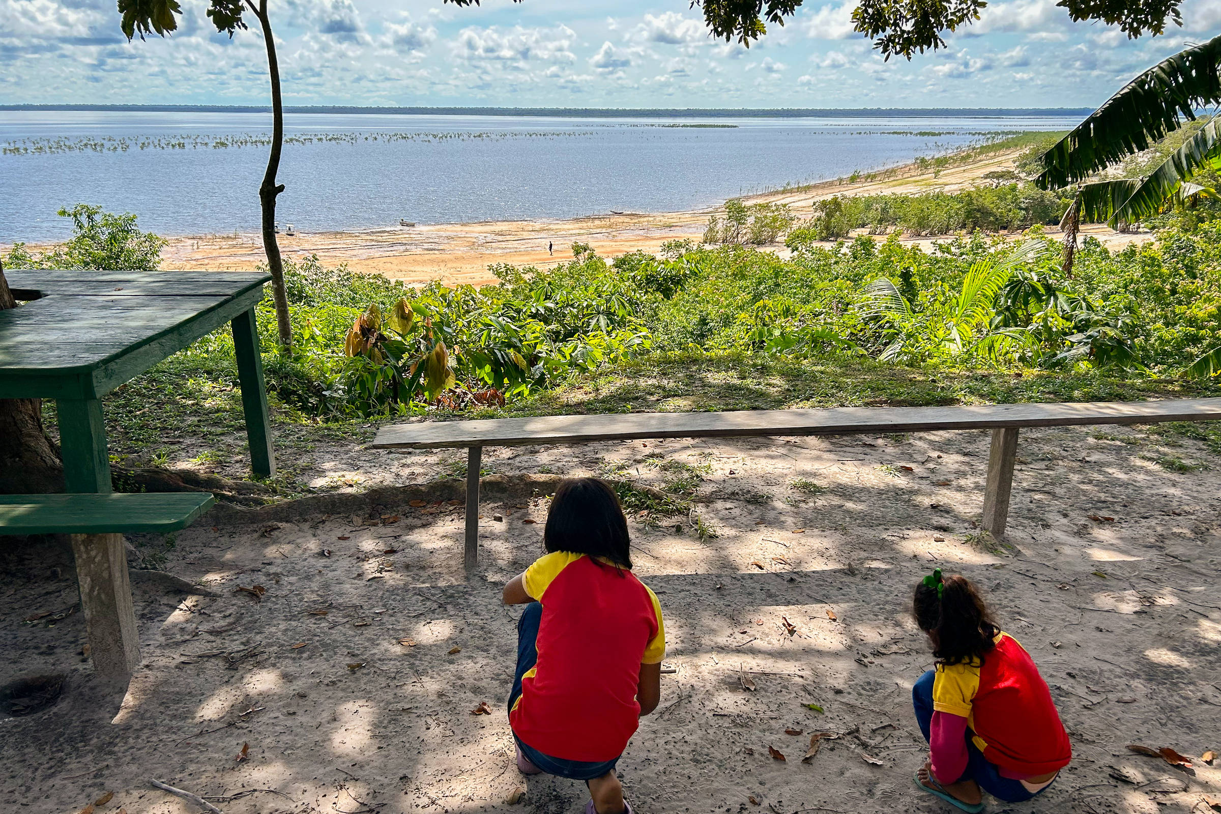 Crianças são as mais impactadas pelas mudanças climáticas na Amazônia