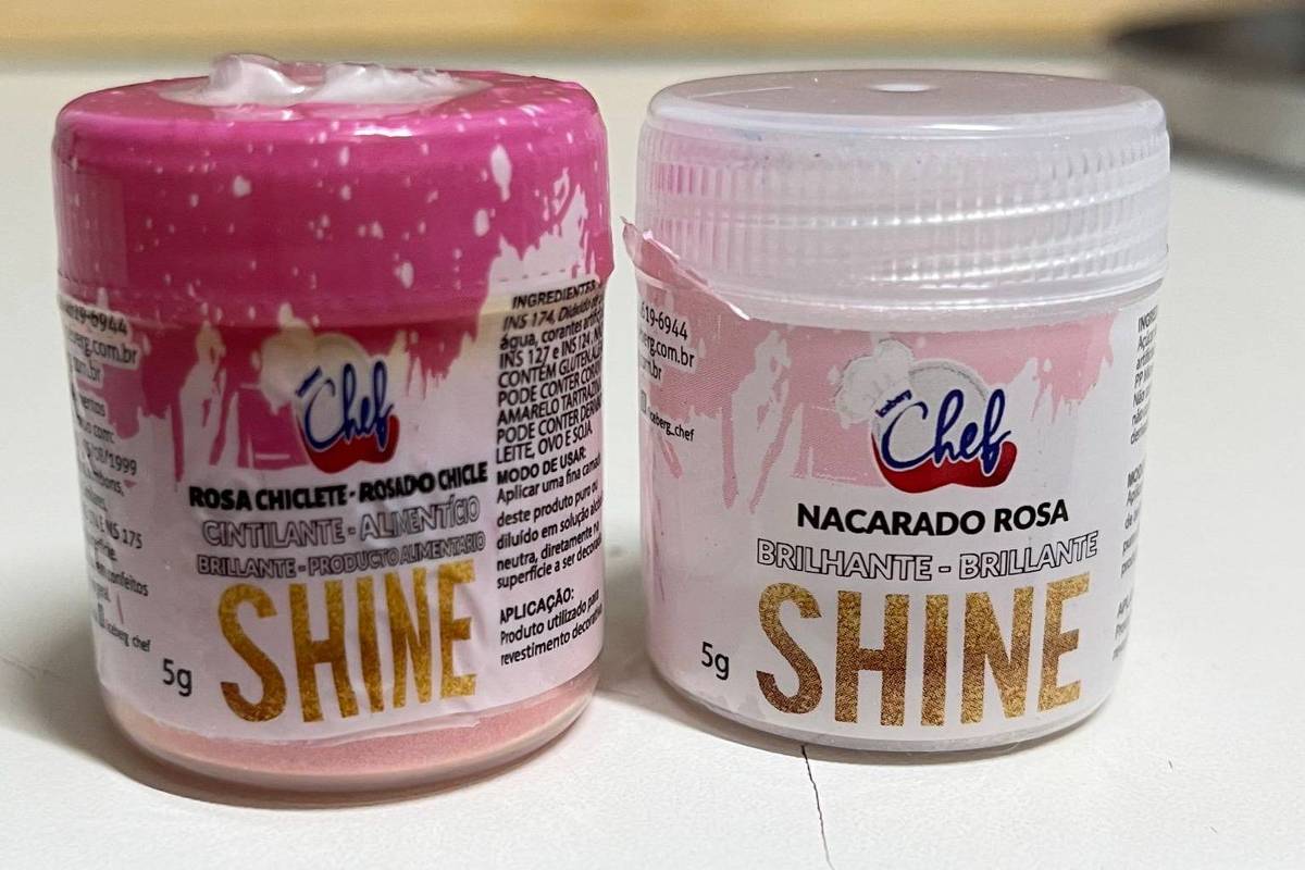 Confusão entre glitter e pó decorativo em bolos e doces acende alerta na Anvisa