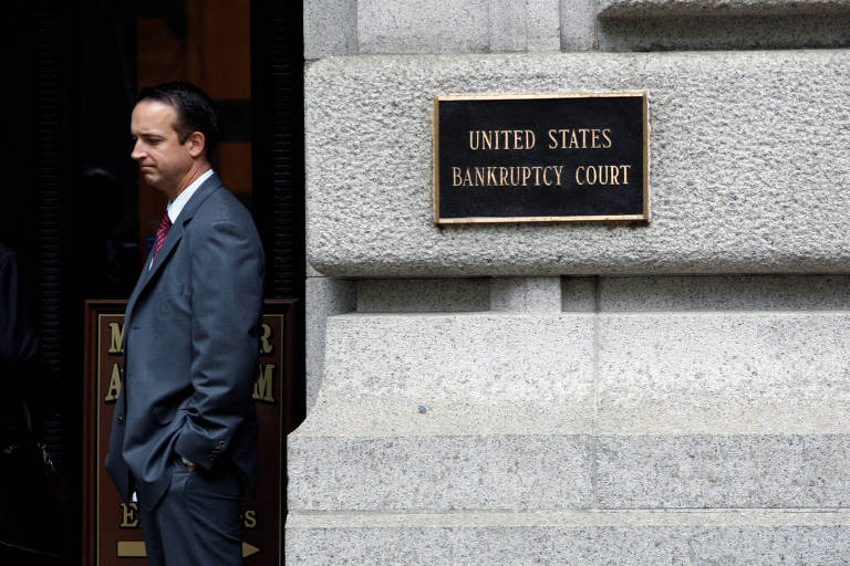 Gráfico ilustrando o risco financeiro em mercados de crédito privado.ampunk