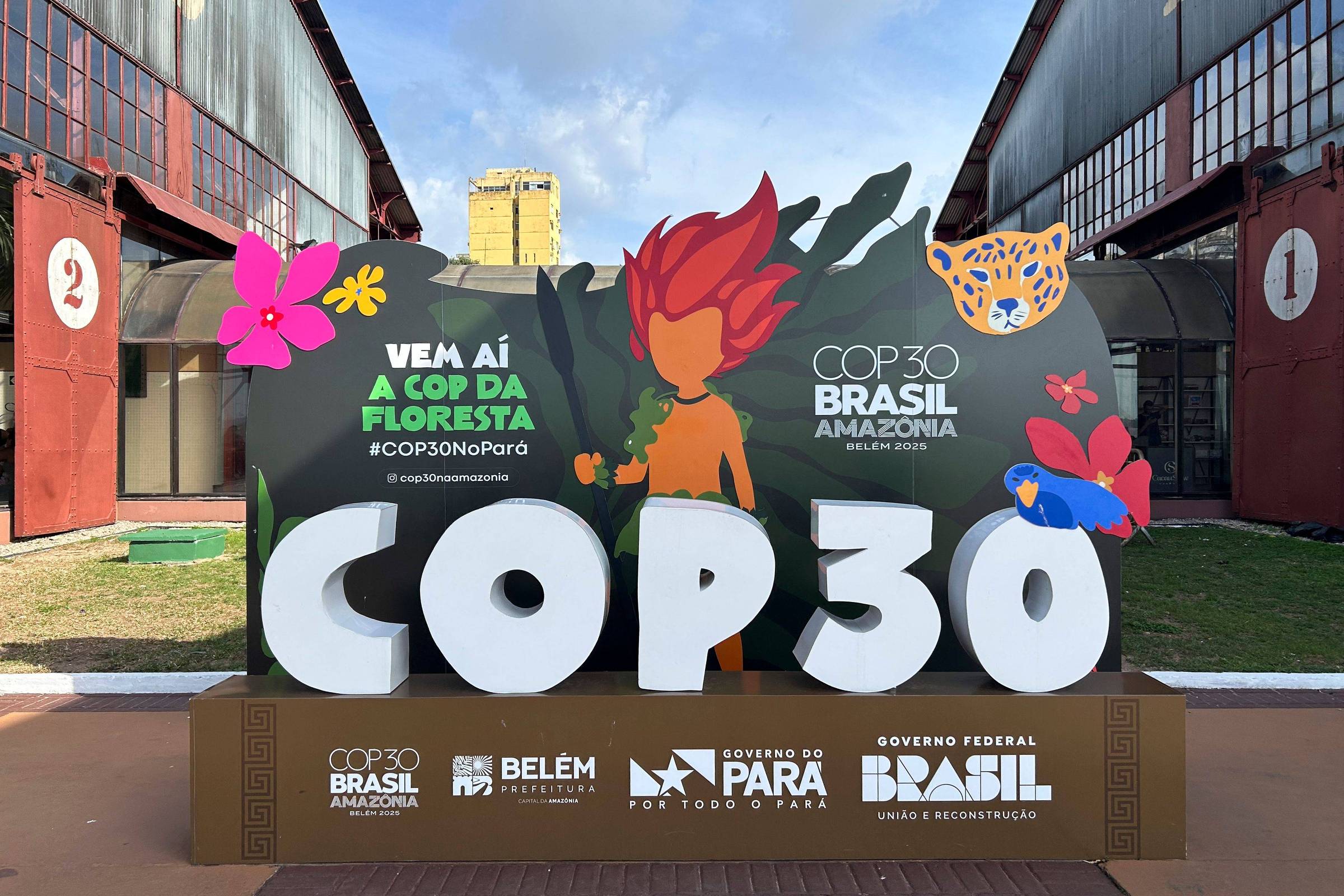 Folha lança newsletter sobre a COP30