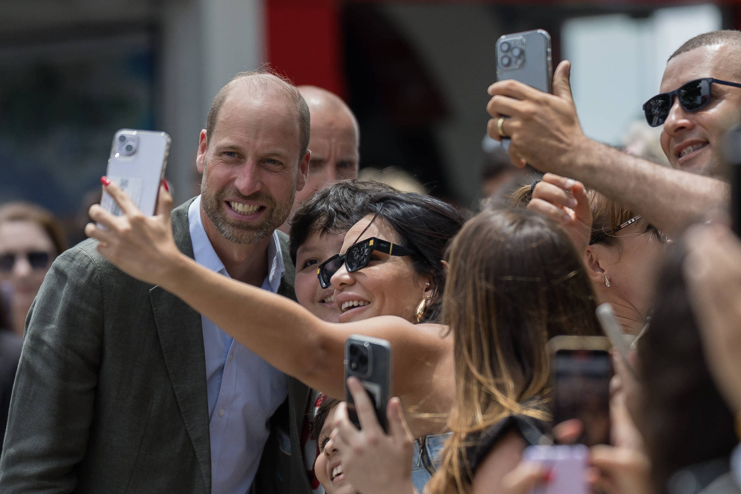 Príncipe William no Rio: Cacique Cobra Coral é chamado para garantir tempo firme