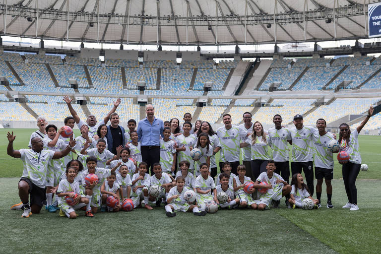 Prens William ilk kez Rio de Janeiro'yu ziyaret ediyor.