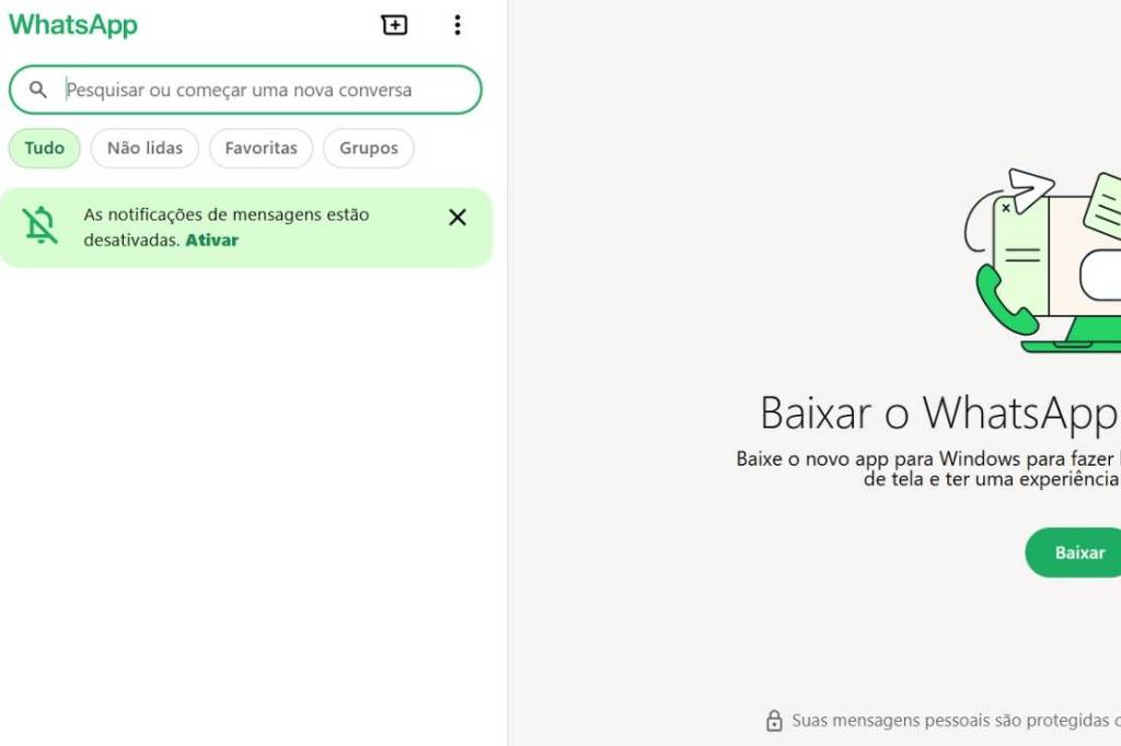 WhatsApp Web tem instabilidade nesta terça-feira (4)